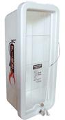 Plastic Fire Extinguisher Cabinet w/ Cylinder Lock